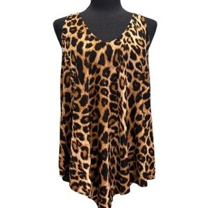 First Love Leopard Print Tank Top